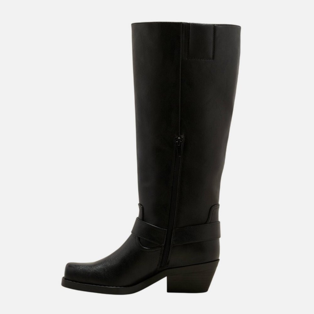 Womens Oakley Harness Moto Biker Boots - Universal Thread Black 6.5 - Picture 3 of 11